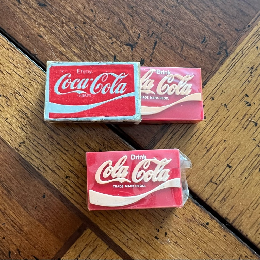 Vintage Coca Cola Eraser 1970s